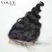 Brazilian Hair Loose Wave 5x5 Lace Closure,Free Part/Middle Part/3 Part,Natural Color